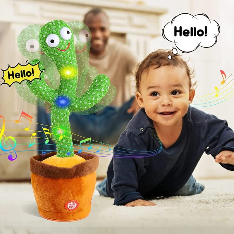 The Original Dancing Cactus (Rechargeable) | Speech & Motor Skills Booster